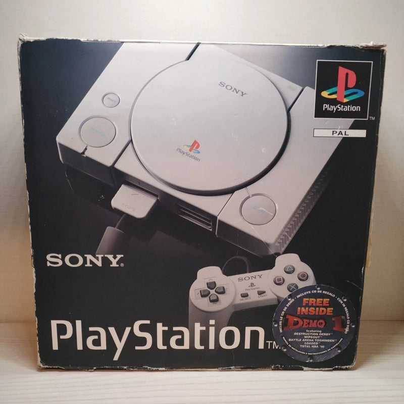 Console Ps1 Playstation 1 Scph-1002 PAL-EUR First Edition, SERIAL MATCHING, CIB