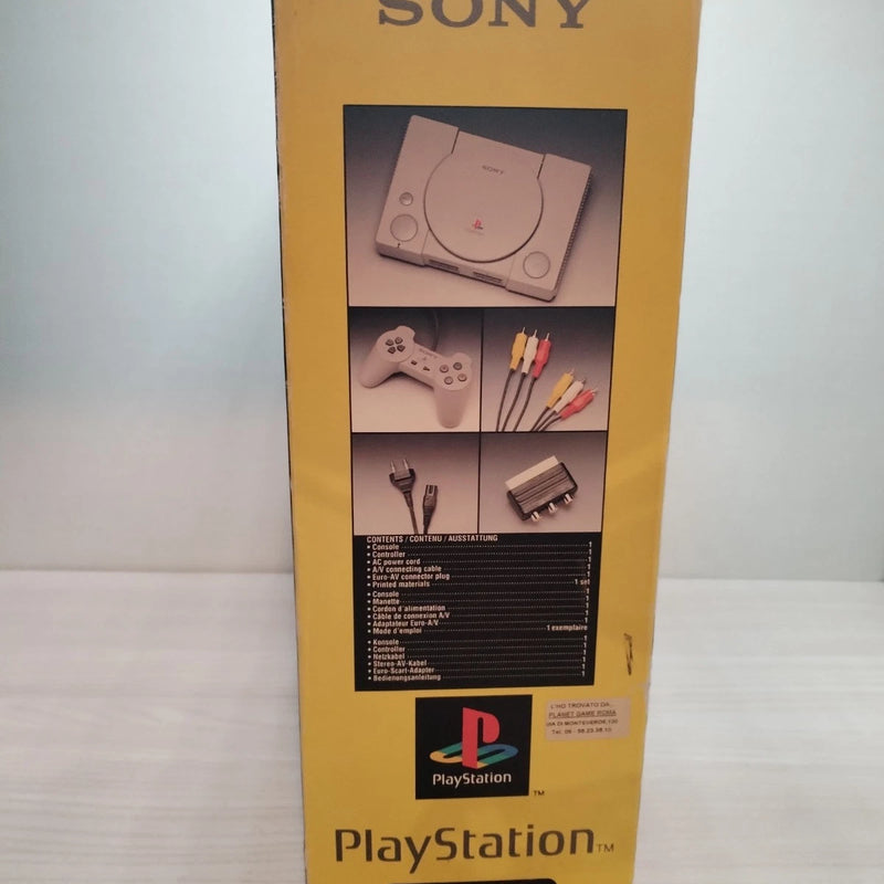 Console Ps1 Playstation 1 Scph-1002 PAL-EUR First Edition, SERIAL MATCHING, CIB